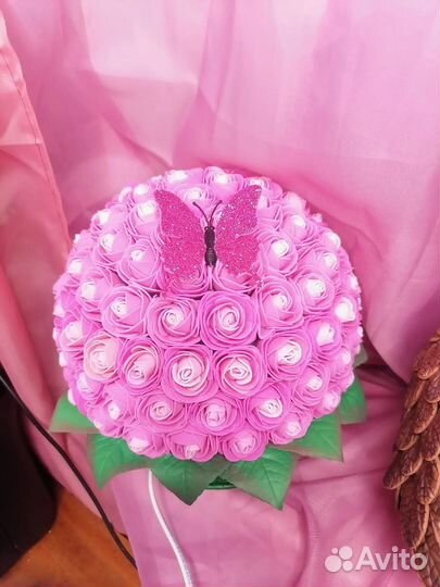 Светильник ночник розы