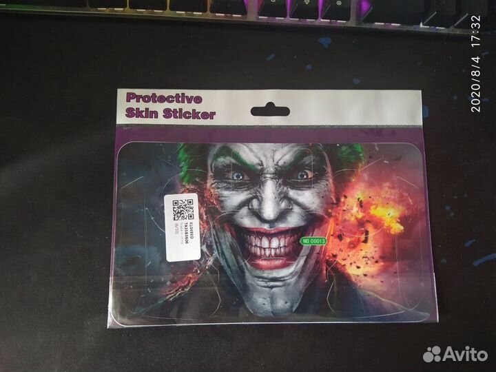 Виниловые наклейки на джойстики PS4