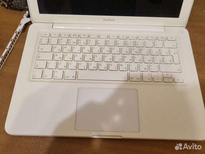 Macbook a1342 разбор 2010