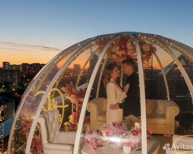 Романтика на высоте в Тюмени