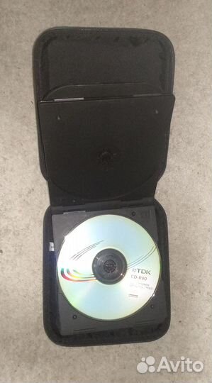 Кейс бокс для cd mp3 dvd дисков переносной Digit