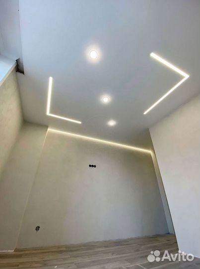 Натяжные потолки. Замер в день обращения