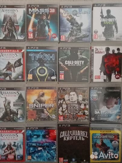 Игры для PS3 (новые поступления на последних фото)