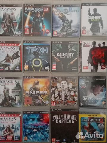 Игры для PS3 (новые поступления на последних фото)