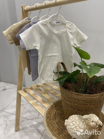 Вешалка напольная деревянная детская новая