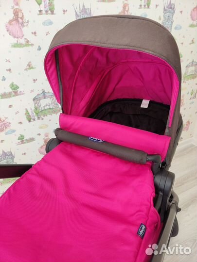 Коляска chicco urban plus crossover 2 в 1