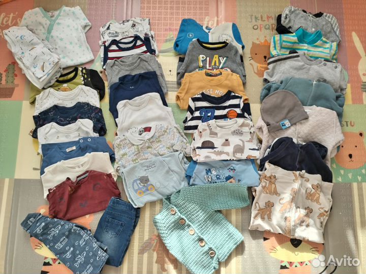 Одежда для мальчика 3-6-9 месяцев