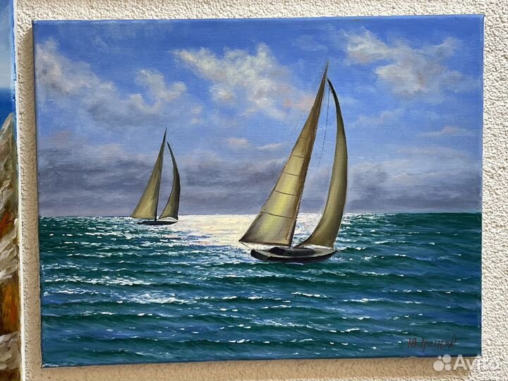 Картина Сюжетная Крымский художник Гринев