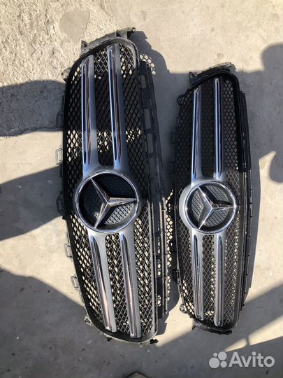 Mercedes W213 решетка радиатора