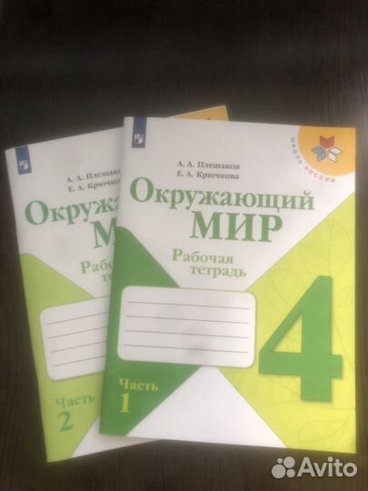 Рабочие тетради 4 класс 21-22 года