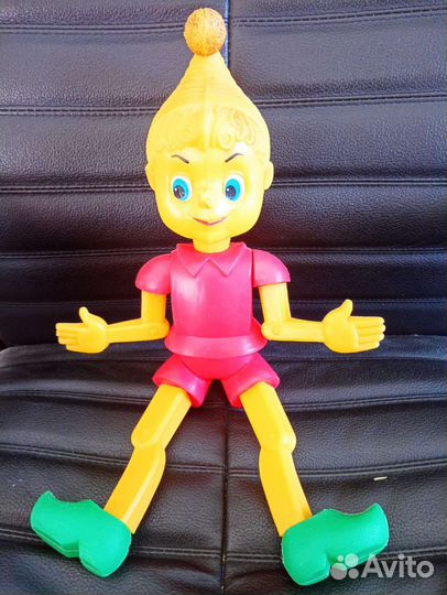 Игрушка СССР. Буратино. Рост 38 см