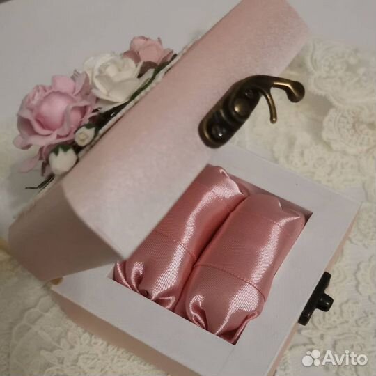 Шкатулка для колец на свадьбу