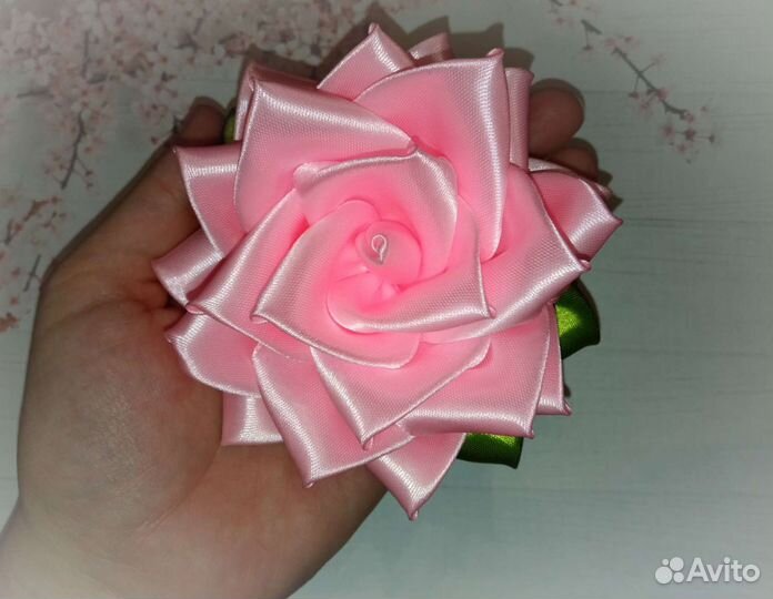 Резиночки для волос ручной работы