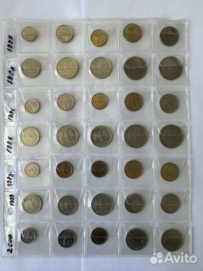 Монеты РФ с 1997 по 2022