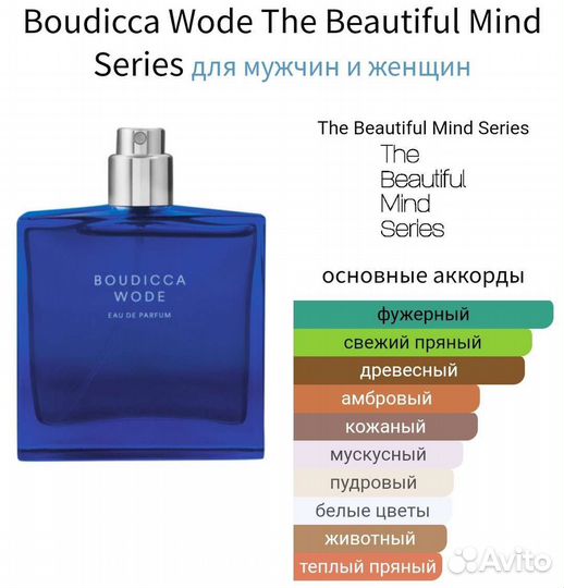 Escentric molecules Boudicca Wode отливант ориг