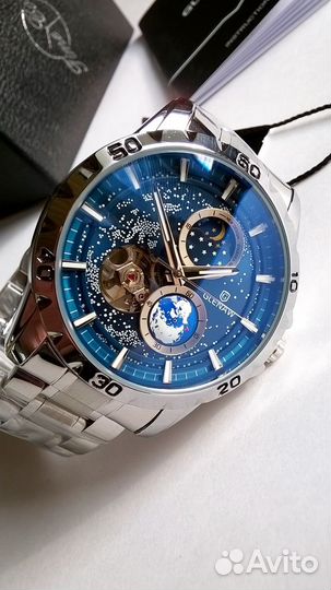 Механические наручные часы glenaw