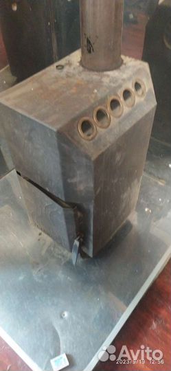 Печь Теплодар б/у отопительная топ-модель-140