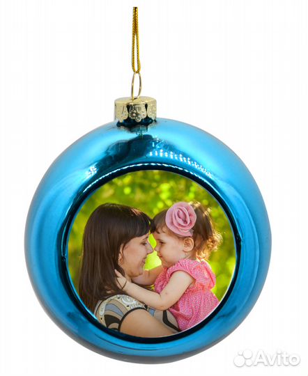 Елочные шары с фото
