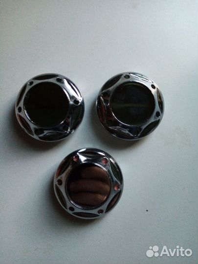 Колпачки (ступицы) RW на литые диски хромированные