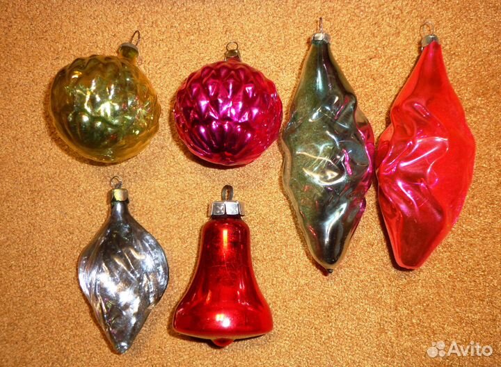 Ёлочные игрушки СССР