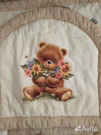 Бортики в кроватку, хлопок 100