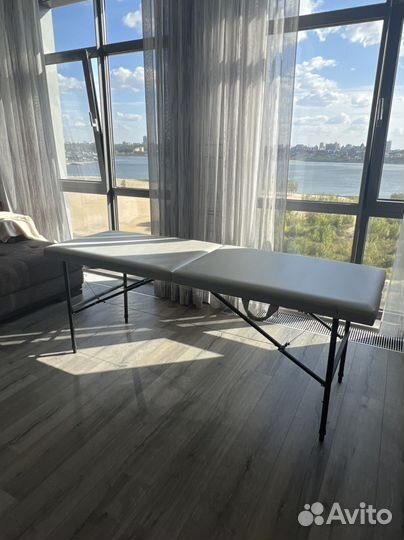 Массажный стол складной с регулировкой высоты