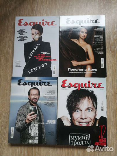 Журналы esquire 15 штук