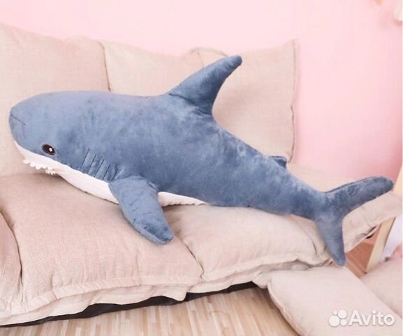 Мягкая игрушка Акула 120см типо из икеи