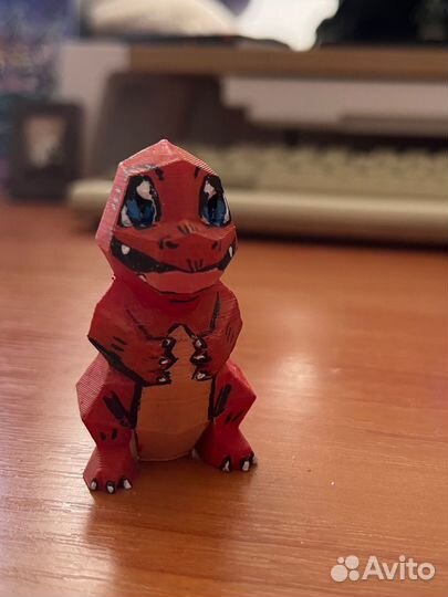 Фигурка Чармондер (3D принтер, роспись акрил)