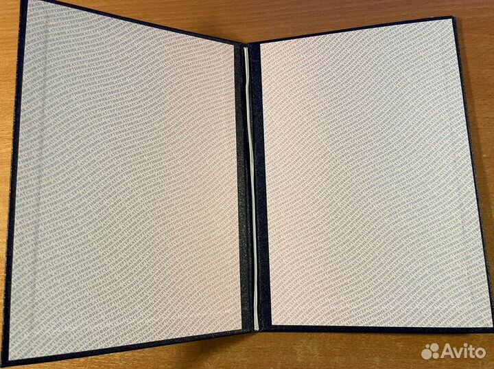 Обложка для сертификата