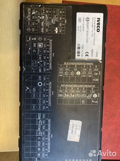 Боди компьютер ивеко стралис