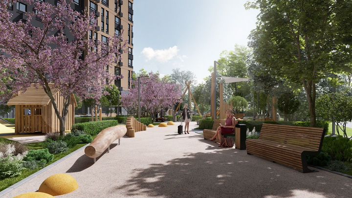 1-к. квартира, 46,1 м², 13/17 эт.