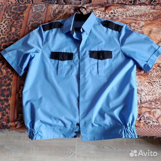 Форма охраны синяя