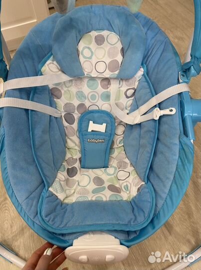 Детские качели шезлонг