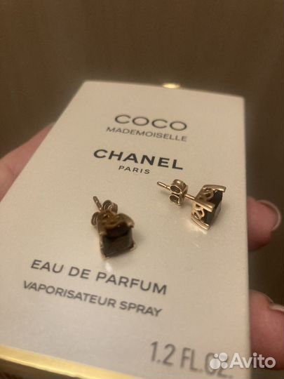 Золотые серьги