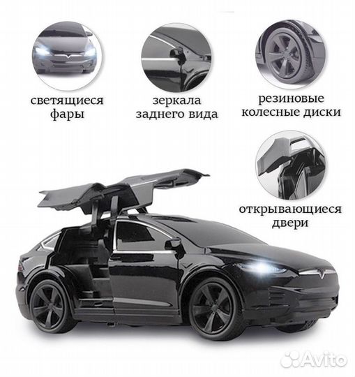 Машинка на радиоуправлении Tesla