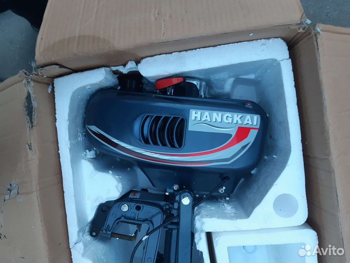 Лодочный мотор Hangkai 3.5 л/с. Новый. В упаковке