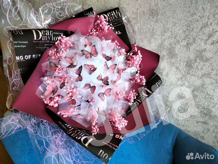 Букет из бабочек