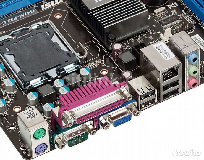 Материнская плата сокет 775 ddr3 msi g41m-p33