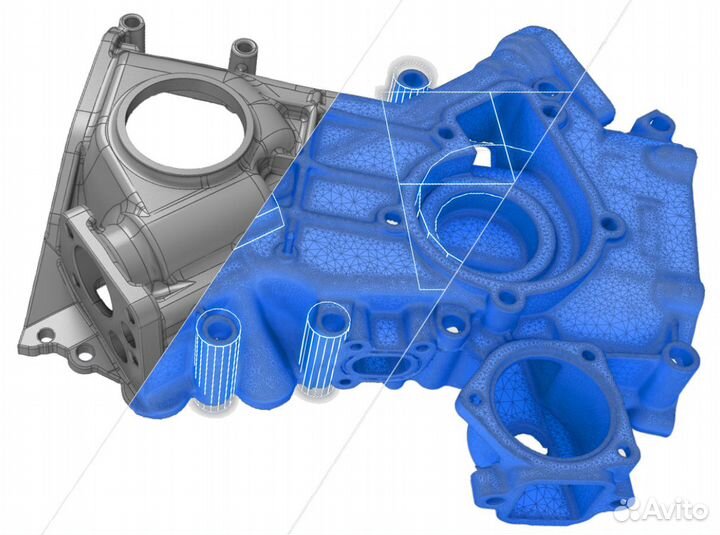 3Д/3D моделирование. Реверс-инжиниринг. Чертежи