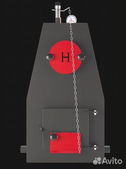 Твердотопливный котёл 100 квт