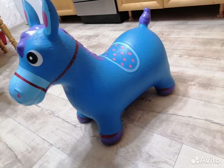 Игрушка прыгун ослик