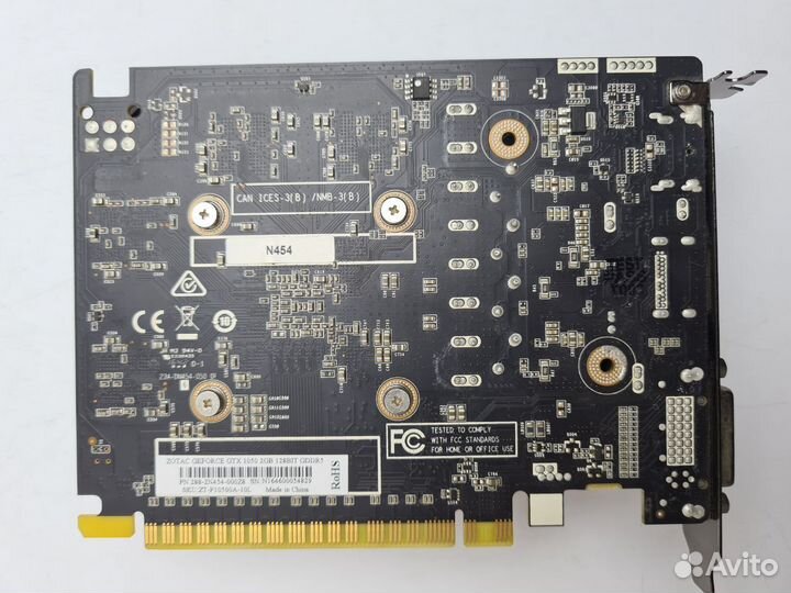 Zotac GTX 1050 2Гб