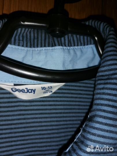 Рубашка на мальчика хлопок 152 глория джинс