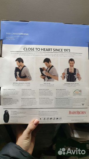 Рюкзак переноска кенгуру babybjorn