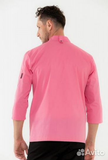 Китель поварской мужской черный оптом