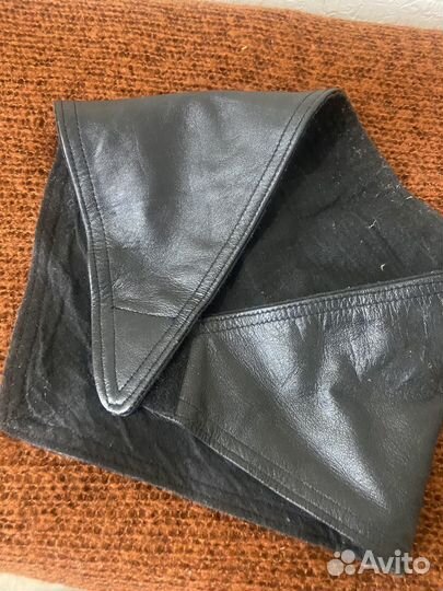 Косынка кожаная