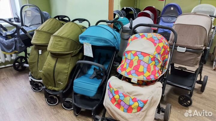 Коляска новая и с пробегом