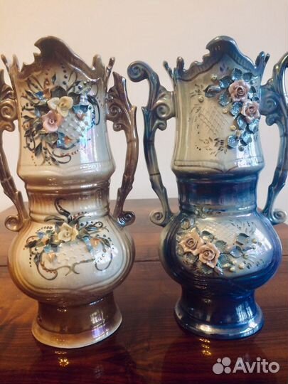 Вазы с лепниной