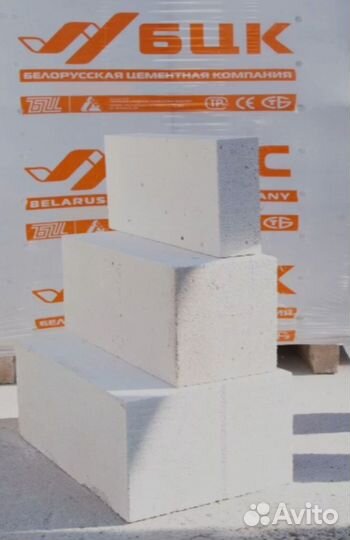 Газобетонный блок бцк